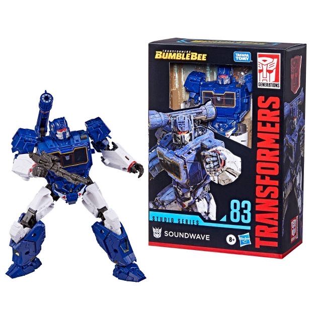 Transformers Toys Studio Series 83 Voyager Class Bumblebee Soundwave - Hasbro (Transformers) action figure collectible [Barcode 195166181035] - Main Image 2