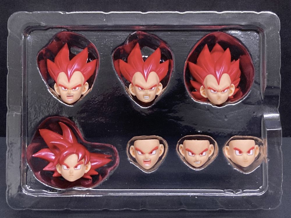 SSG Goku & SSG Vegeta Headsculpt Set - Demoniacal Fit (Dragon Ball Super) action figure collectible - Main Image 2