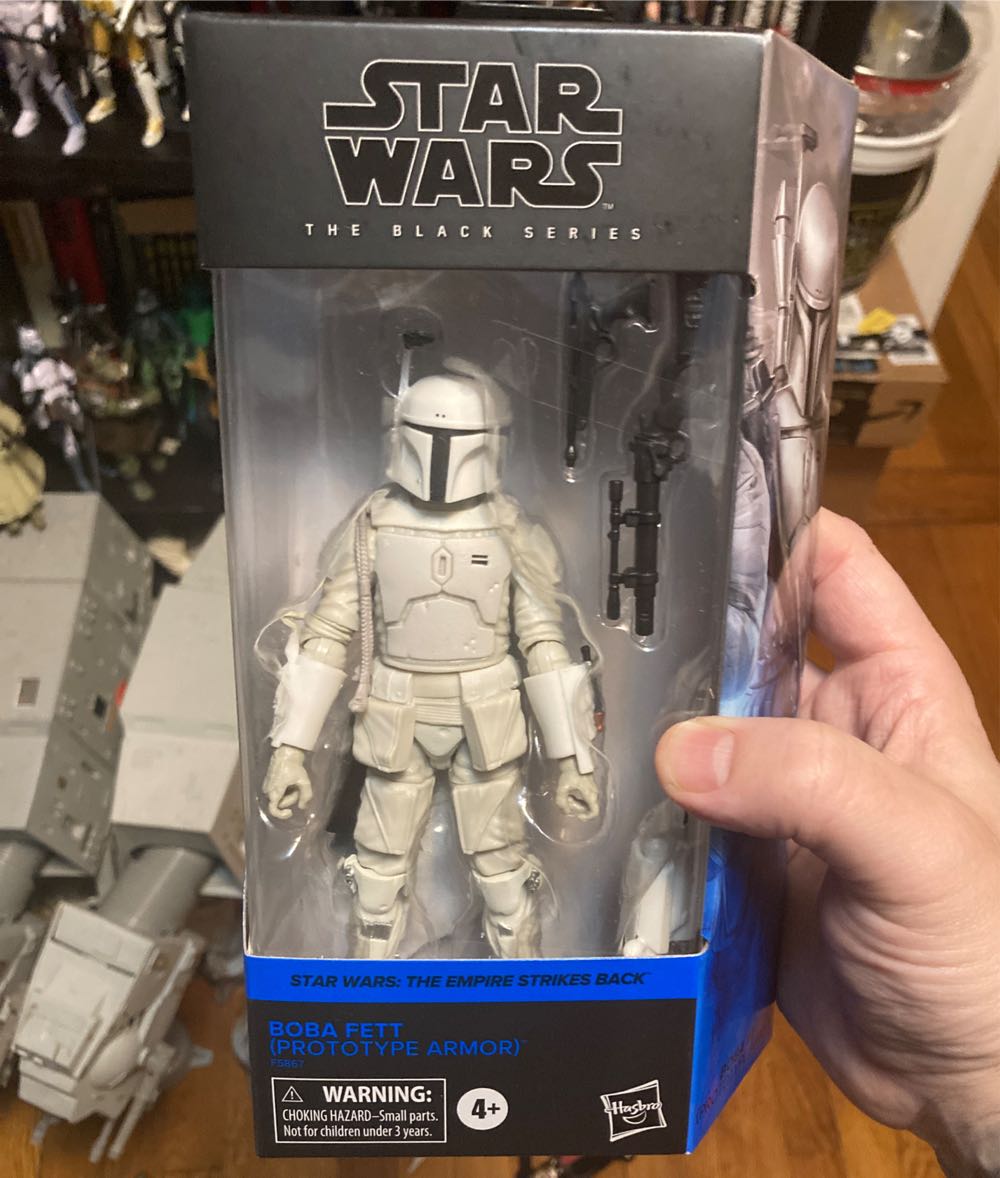 Boba Fett (Prototype Armor) - Hasbro (Star Wars - The Black Series) action figure collectible [Barcode 5010994141721] - Main Image 4