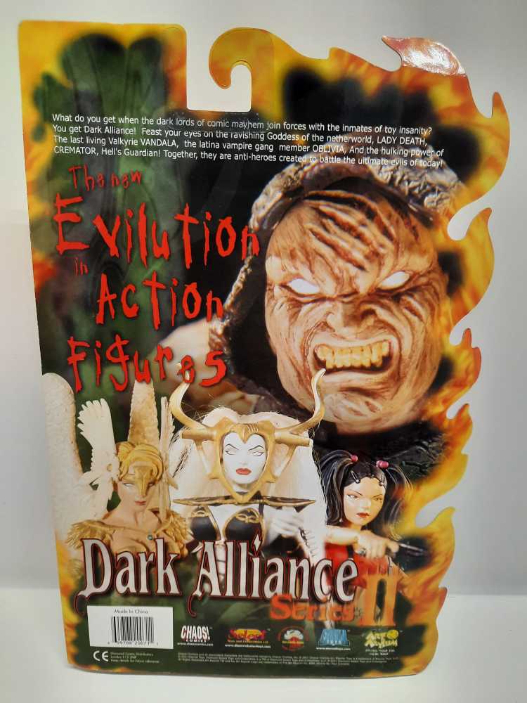 Lady Death (Alive) - Art Asylum (Dark Alliance: 6”) action figure collectible [Barcode 699788200711] - Main Image 2