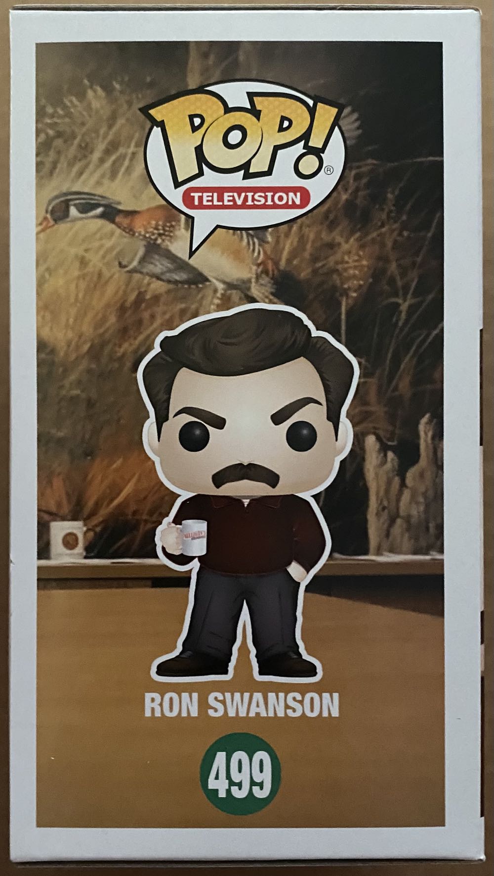 Ron Swanson 499 - Funko (Parks and Recreation) action figure collectible [Barcode 889698130363] - Main Image 2