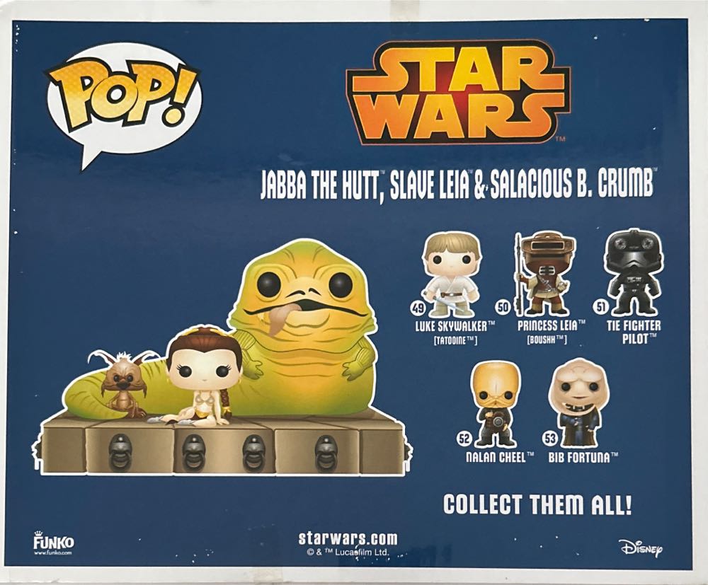Jabba The Hutt - Funko (Star Wars: Return Of The Jedi) action figure collectible [Barcode 849803050450] - Main Image 2