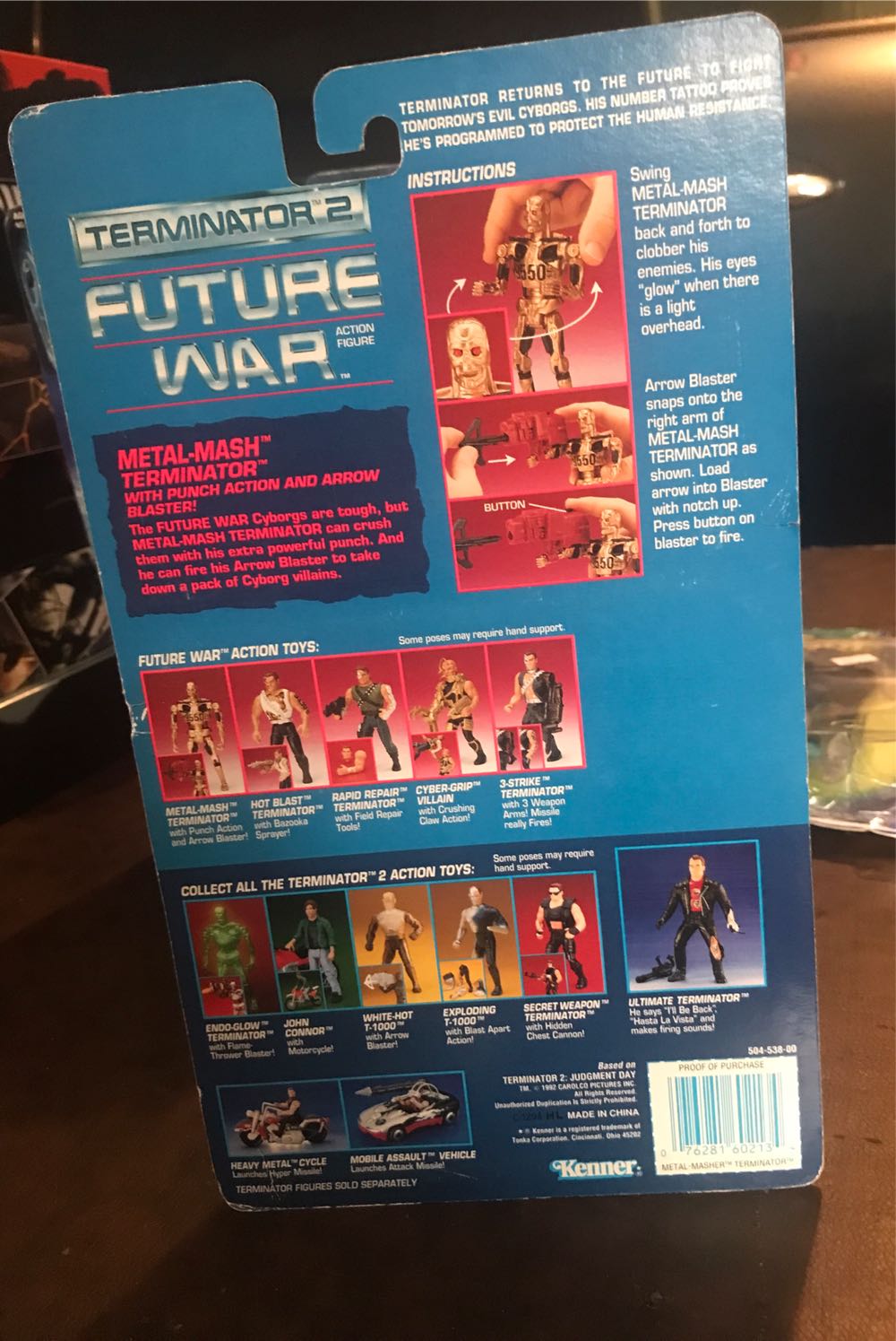 Terminator [Metal-Mash] - Kenner (Terminator 2) action figure collectible - Main Image 2