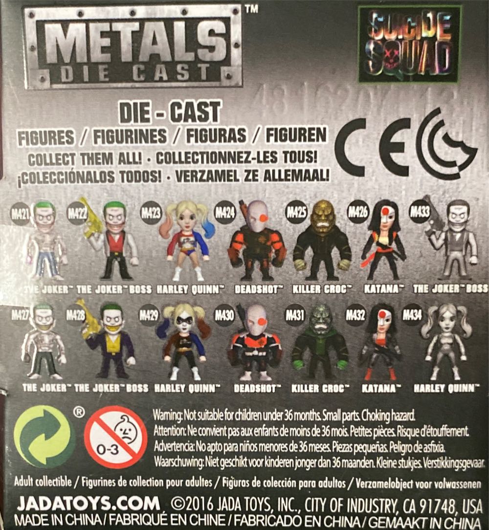 Harley Quinn - Metal Die Casts action figure collectible [Barcode 801310848531] - Main Image 2