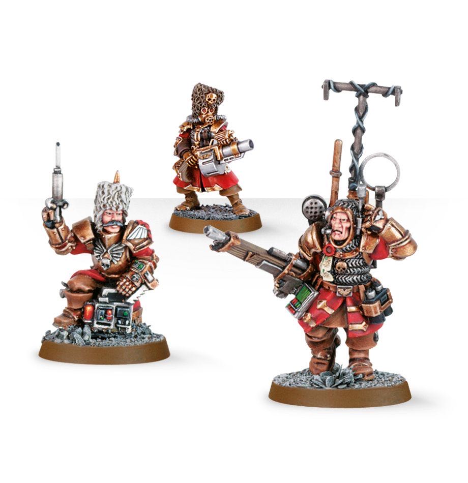 Vostroyan Command Squad - Games Workshops (Warhammer 40.000 Astra Militarum) action figure collectible - Main Image 2