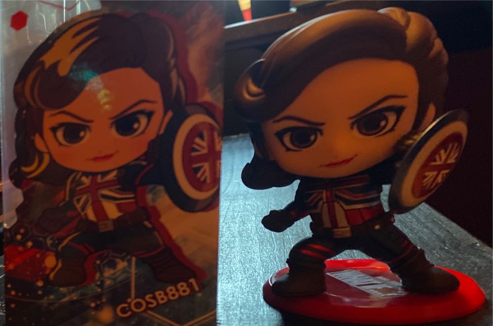 Cosbaby Captain Carter - Hot Toys Cosbaby action figure collectible [Barcode 400943668310] - Main Image 2