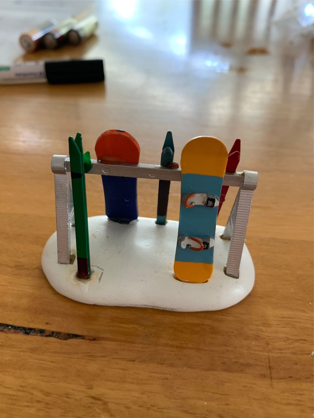 Ski Rack  - Lemax (Landscaping) action figure collectible - Main Image 2