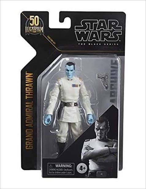 Star Wars- Grand Admiral Thrawn Archives - Hasbro (Lucasfilm 50th Anniversary) action figure collectible - Main Image 1