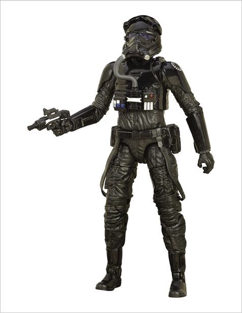 011 | First Order Tie Pilot - Hasbro (The Force Awakens) action figure collectible - Main Image 2