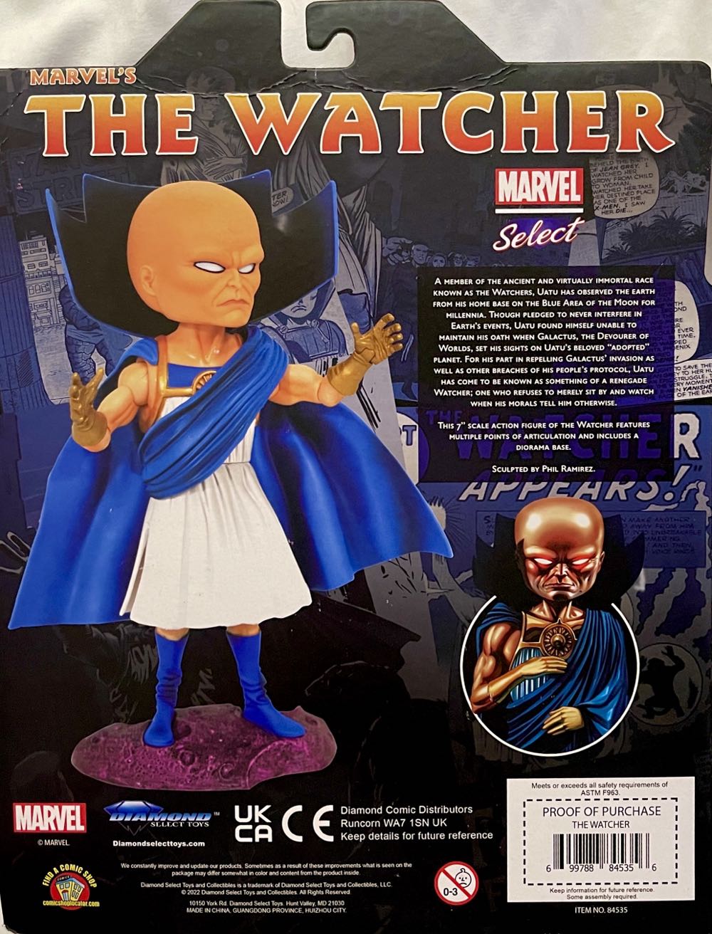 The Watcher - Diamond Select Toys (Marvel Universe) action figure collectible [Barcode 699788845356] - Main Image 2
