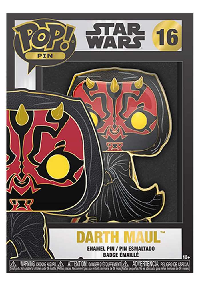 #16 Darth Maul  (Funko Pop Pins) action figure collectible [Barcode 671803385924] - Main Image 2