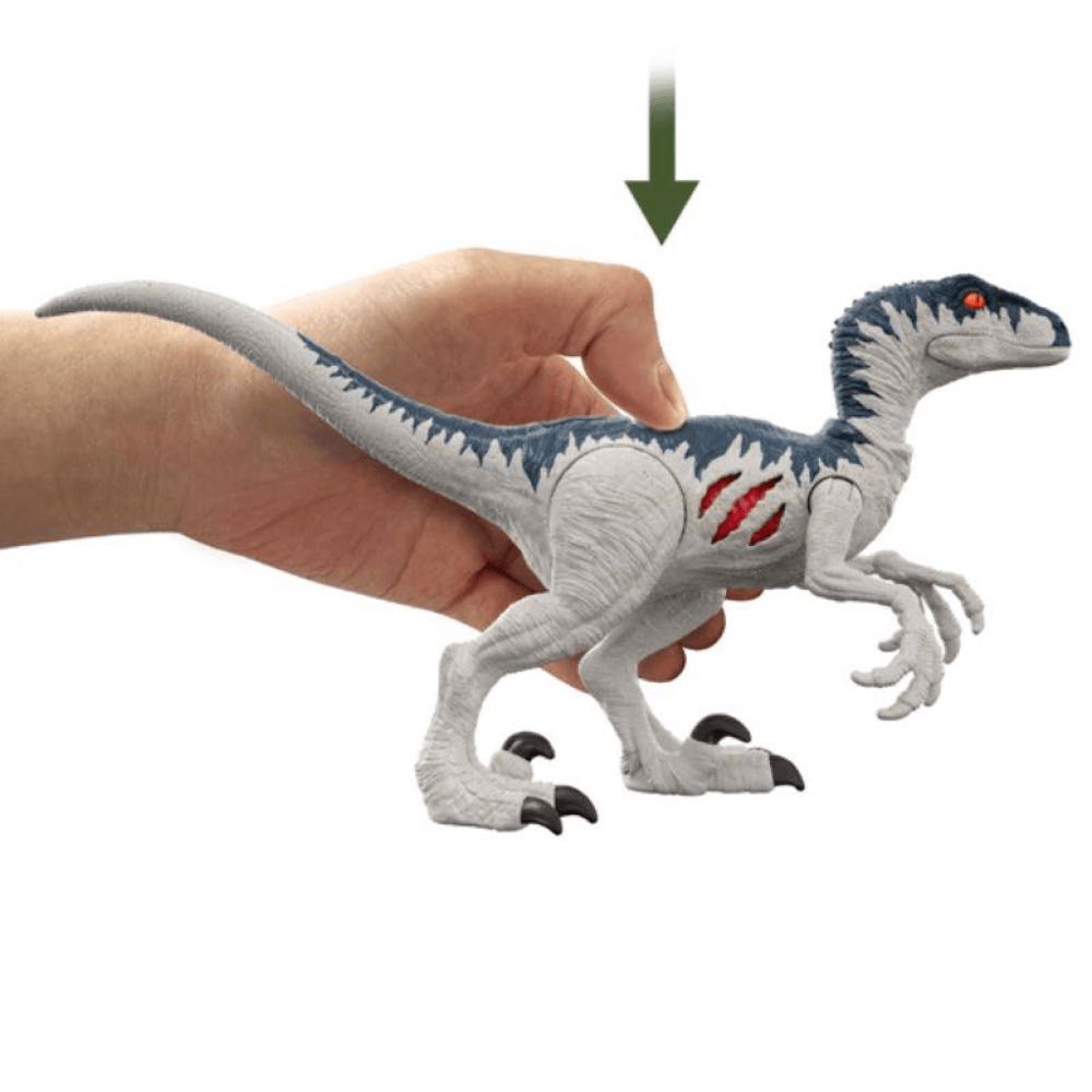 Velociraptor - Mattel (JW Extreme Damage) action figure collectible [Barcode 887961943757] - Main Image 3
