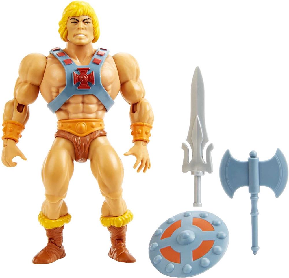 He-Man (Vintage Sculpt) - Mattel (Masters Of The Universe) action figure collectible [Barcode 0194735049110] - Main Image 3
