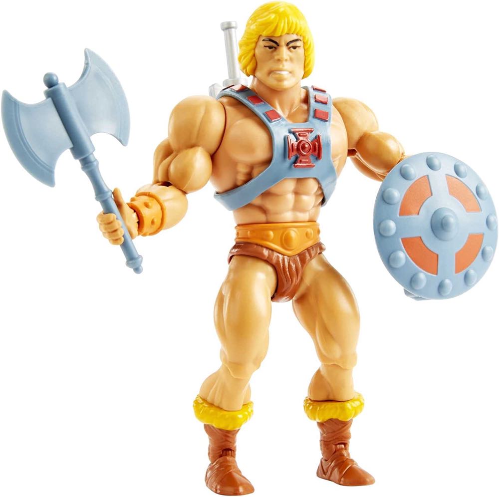 He-Man (Vintage Sculpt) - Mattel (Masters Of The Universe) action figure collectible [Barcode 0194735049110] - Main Image 4