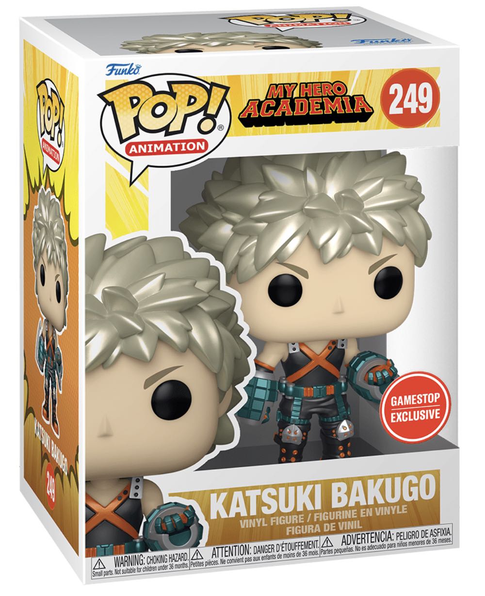 Katsuki Bakugo (My Hero Academia) 249 T-shirt/ Game Stop Exclusive  action figure collectible [Barcode 11429753] - Main Image 2