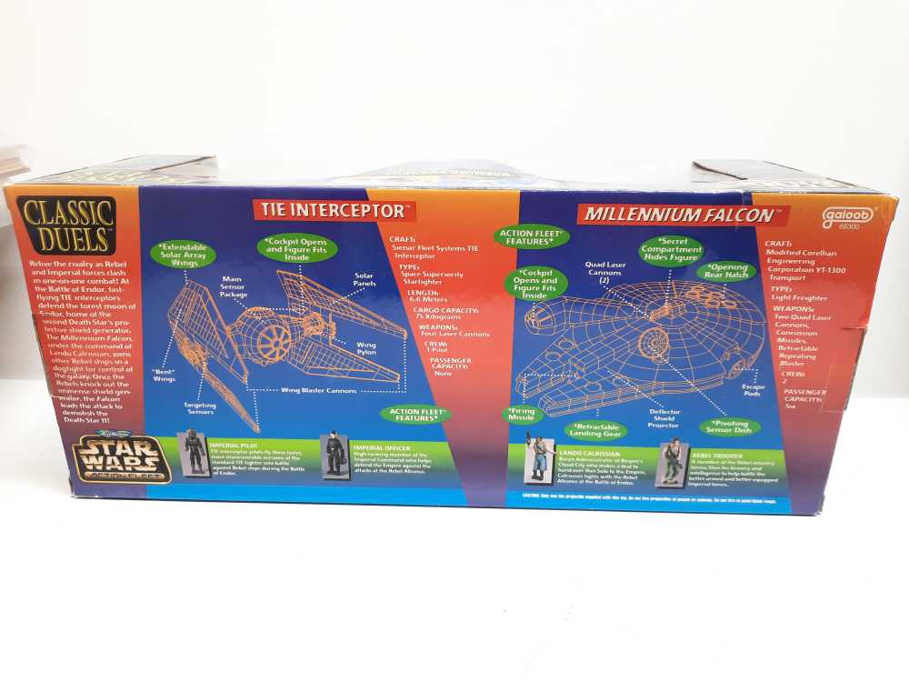 Tie Interceptor Vs Millennium Falcon  (Star Wars: Action Fleet) action figure collectible [Barcode 047246683024] - Main Image 2