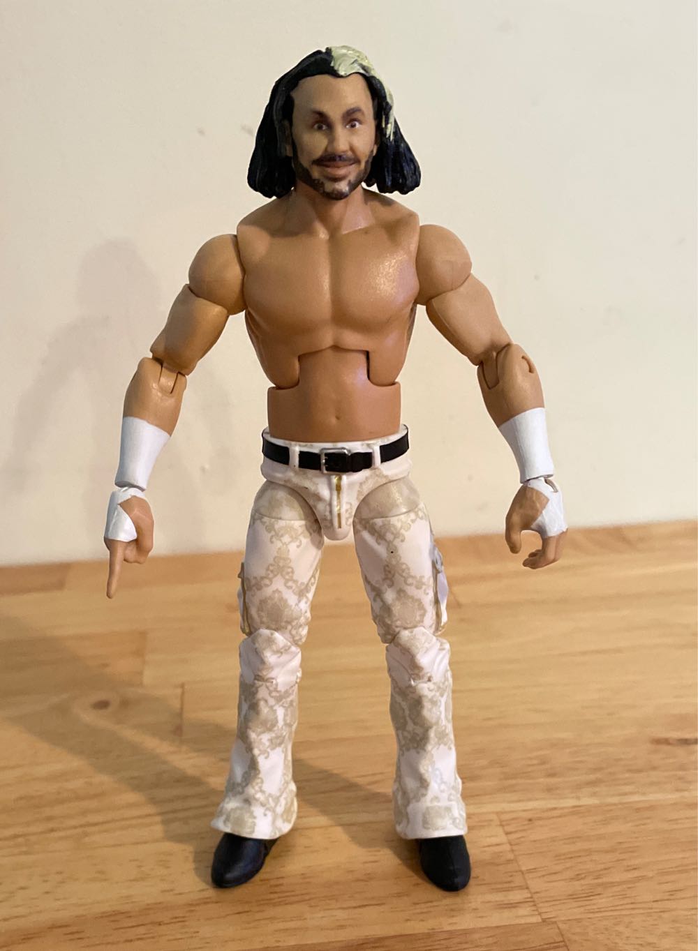 “Woken” Matt Hardy - Mattel Wwe (WWE Mattel Elite Series Wrestlemania 36 Series (“Dangerous” Danny Davis Build-A-Figure Set)) action figure collectible - Main Image 3