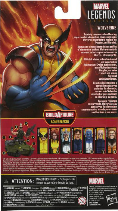 Wolverine - Bonebreaker BAF - Hasbro (Marvel Legends) action figure collectible - Main Image 2