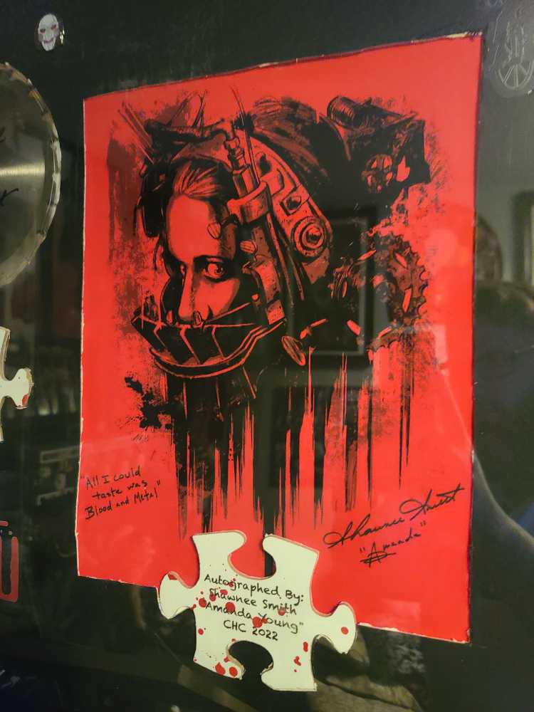 Saw Signed Framed Peice - Bam Box (Horror) action figure collectible - Main Image 2