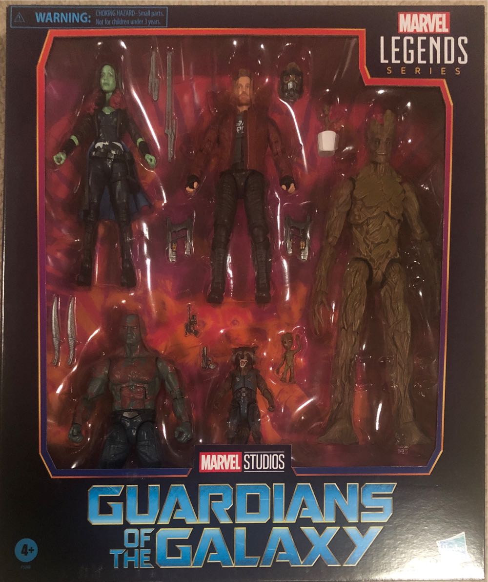 Marvel Legends Guardians of the Galaxy Box Set (Disney Exclusive) - Hasbro (Marvel Legends Deluxe Series) action figure collectible [Barcode 461013150494] - Main Image 1