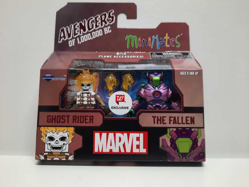 Ghost Rider & The Fallen (Avengers BC) - Art Asylum (MiniMates) action figure collectible [Barcode 699788831687] - Main Image 1