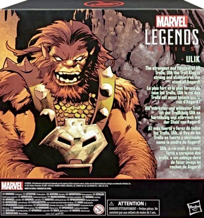 Ulik - Hasbro (Marvel Legends Deluxe Series) action figure collectible [Barcode 5010993956685] - Main Image 2