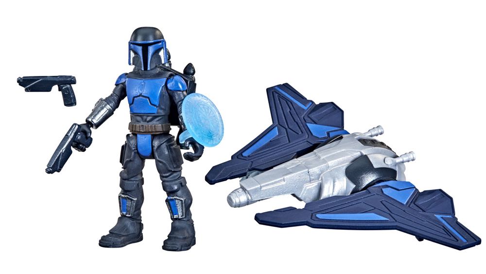 Mandalorian Trooper - Hasbro (Star Wars: Mission Fleet) action figure collectible [Barcode 5010993959075] - Main Image 3