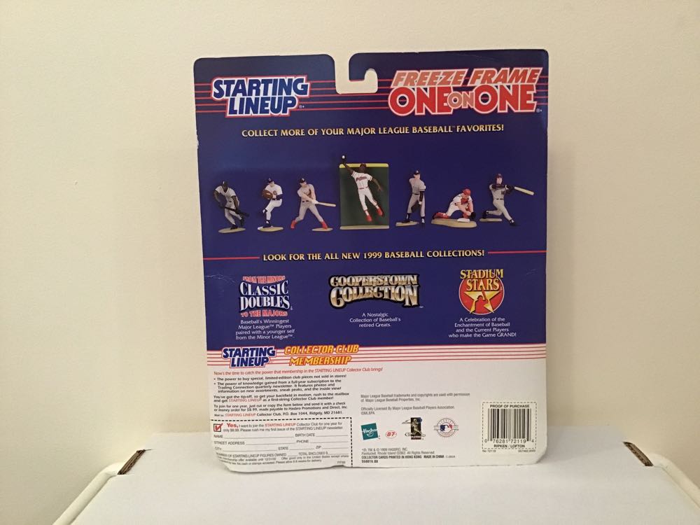 Cal Ripken, Jr / Kenny Lofton - Kenner (One On One) action figure collectible - Main Image 2