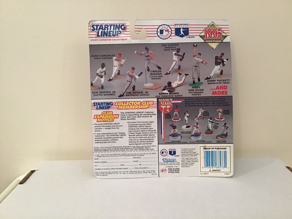 Ken Griffey, Jr. - Kenner action figure collectible - Main Image 2