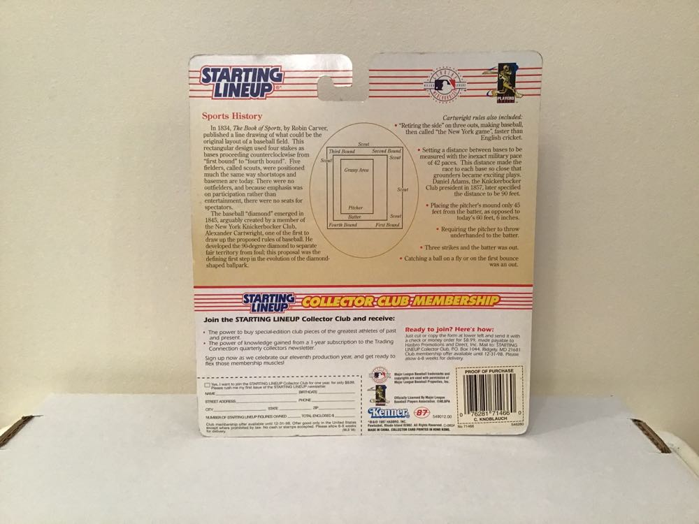 Chuck Knoblauch - Kenner action figure collectible - Main Image 2