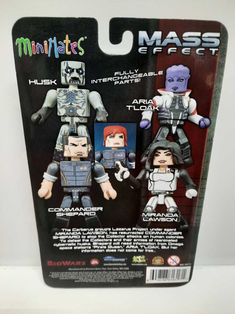 Mass Effect Minimates  (MiniMates) action figure collectible [Barcode 699788813171] - Main Image 2