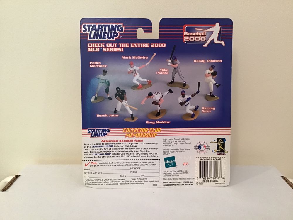 Roger Cedeno - Kenner action figure collectible - Main Image 2