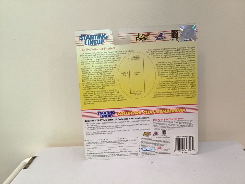 Ryan Leaf - Kenner action figure collectible - Main Image 2