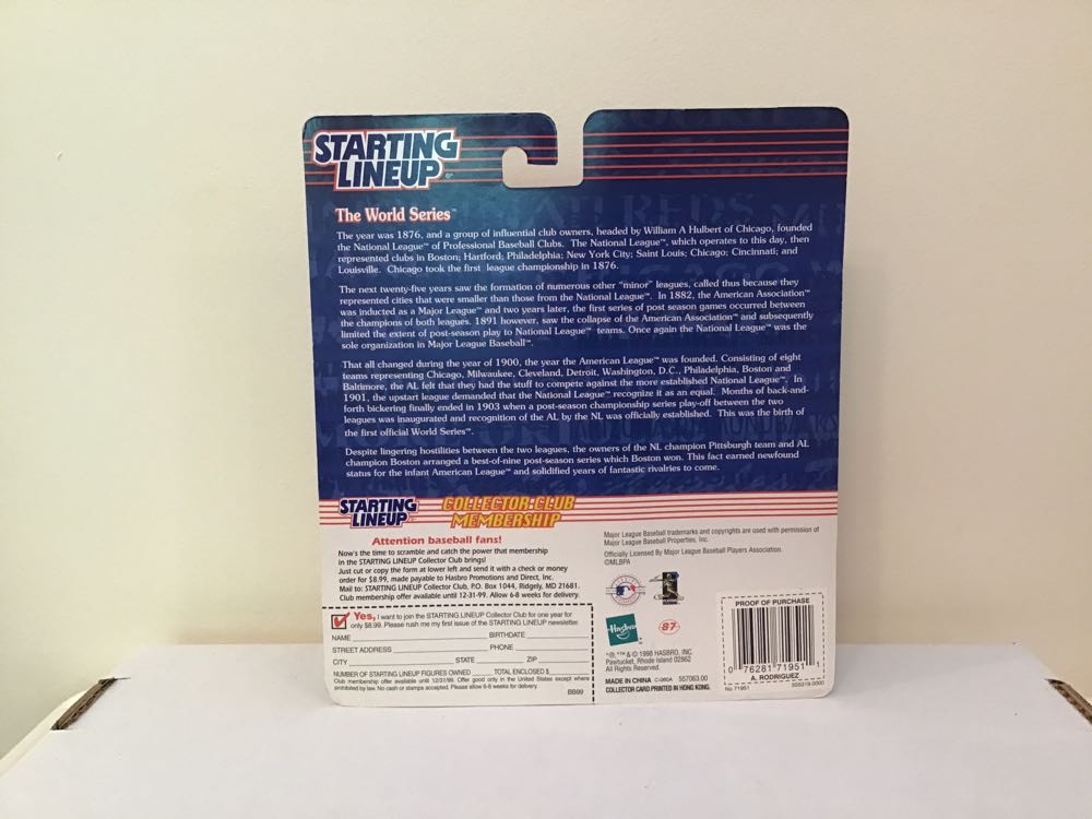 Alex Rodriguez - Kenner action figure collectible - Main Image 2