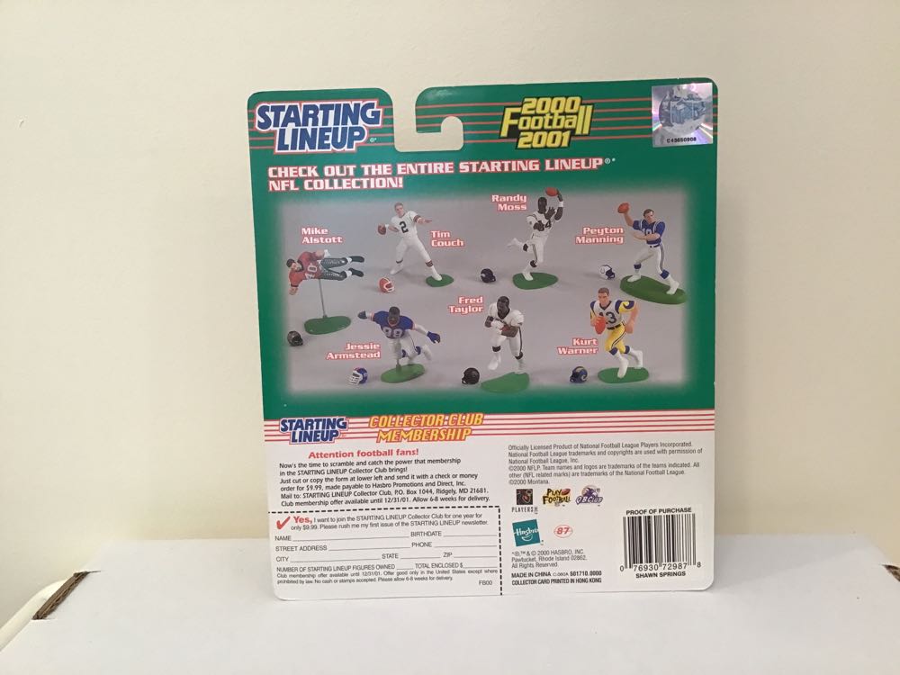 Shawn Springs - Kenner action figure collectible - Main Image 2