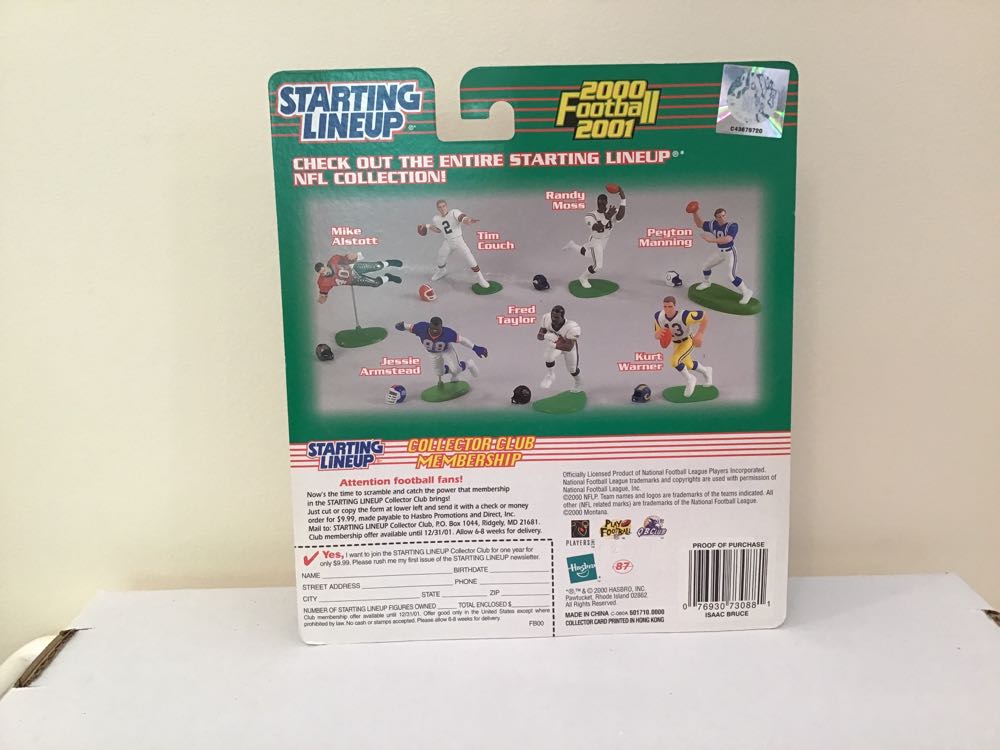 Isaac Bruce - Kenner action figure collectible - Main Image 2