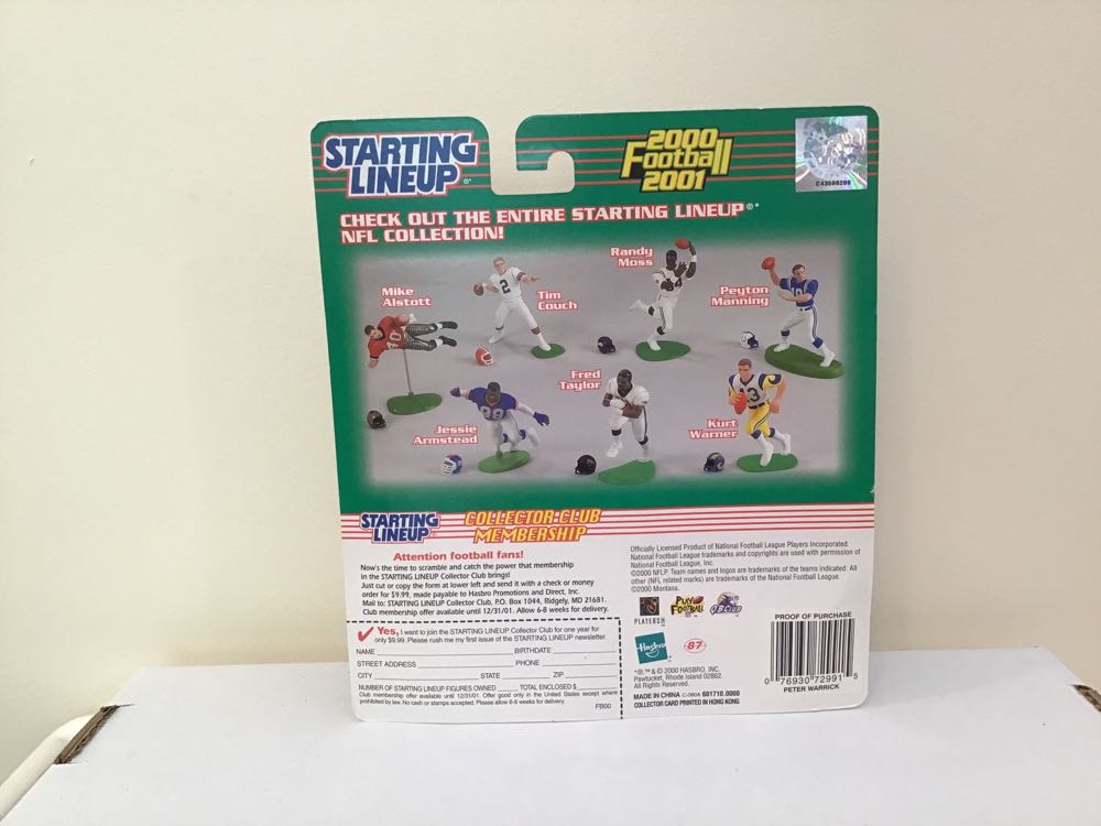 Peter Warrick - Kenner action figure collectible - Main Image 2