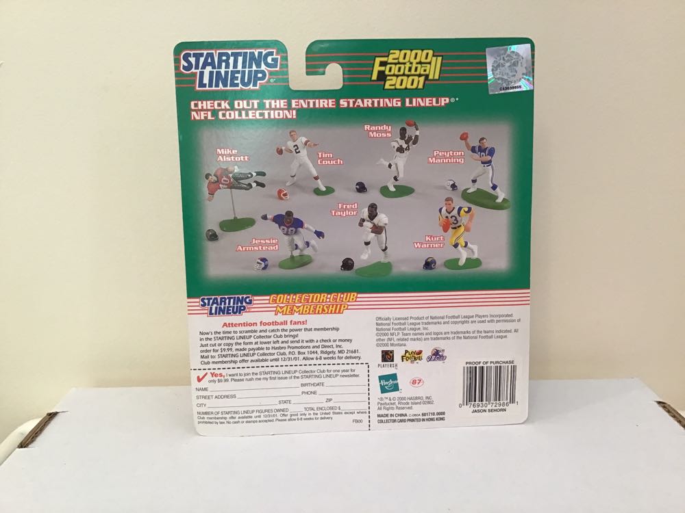 Jason Sehorn - Kenner action figure collectible - Main Image 2