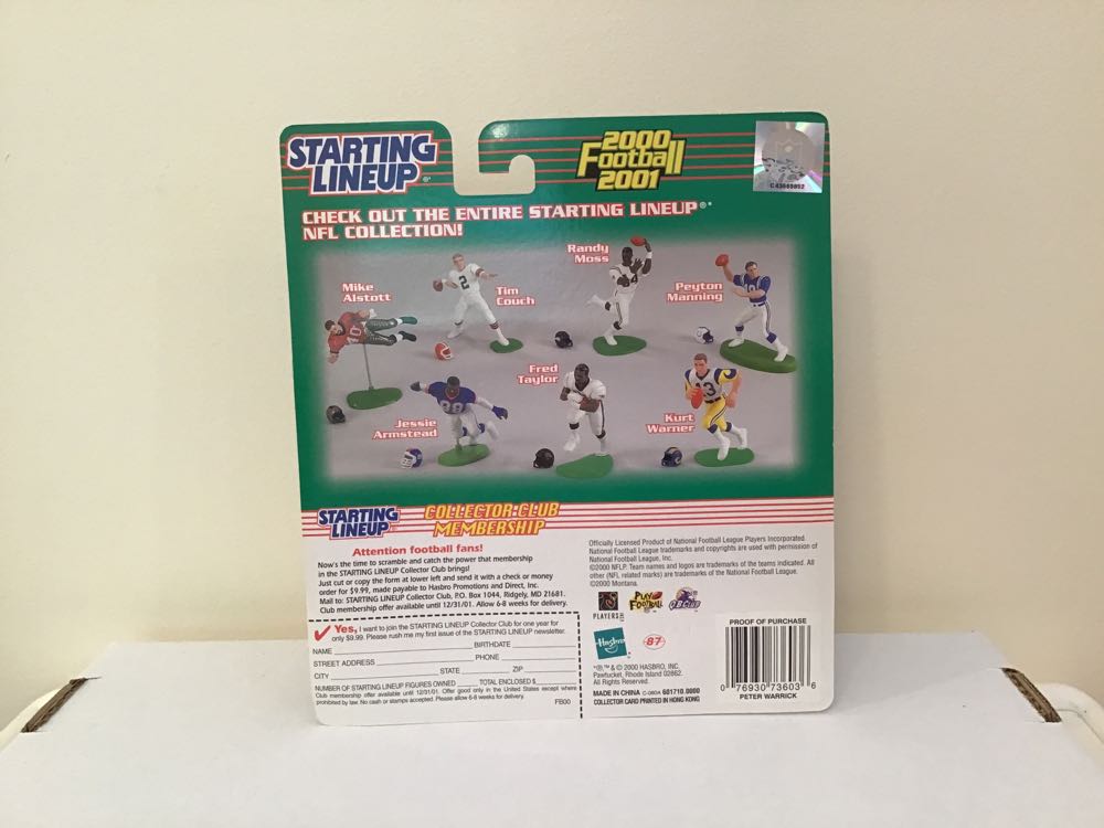 Peter Warrick - Kenner action figure collectible - Main Image 2