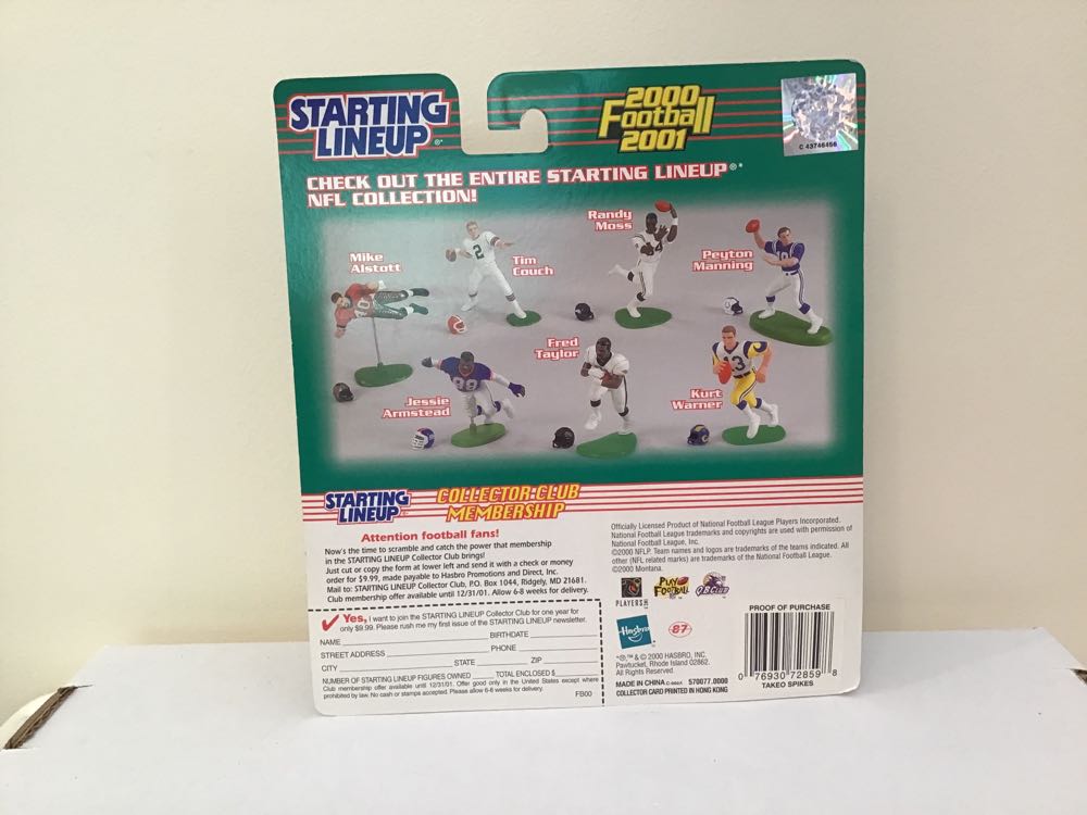 Takeo Spikes - Kenner action figure collectible - Main Image 2