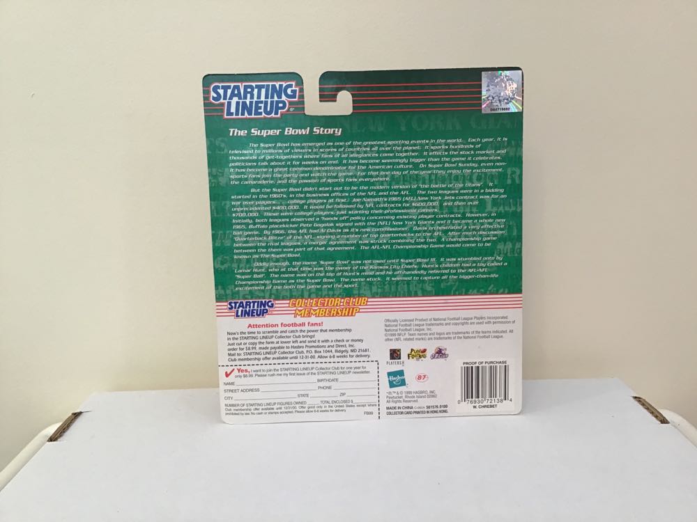 Wayne Chrebet - Kenner action figure collectible - Main Image 2