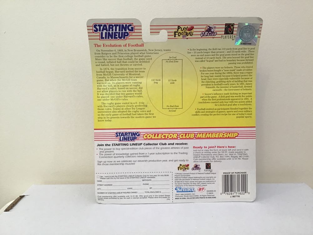 Jerome Bettis - Kenner action figure collectible - Main Image 2