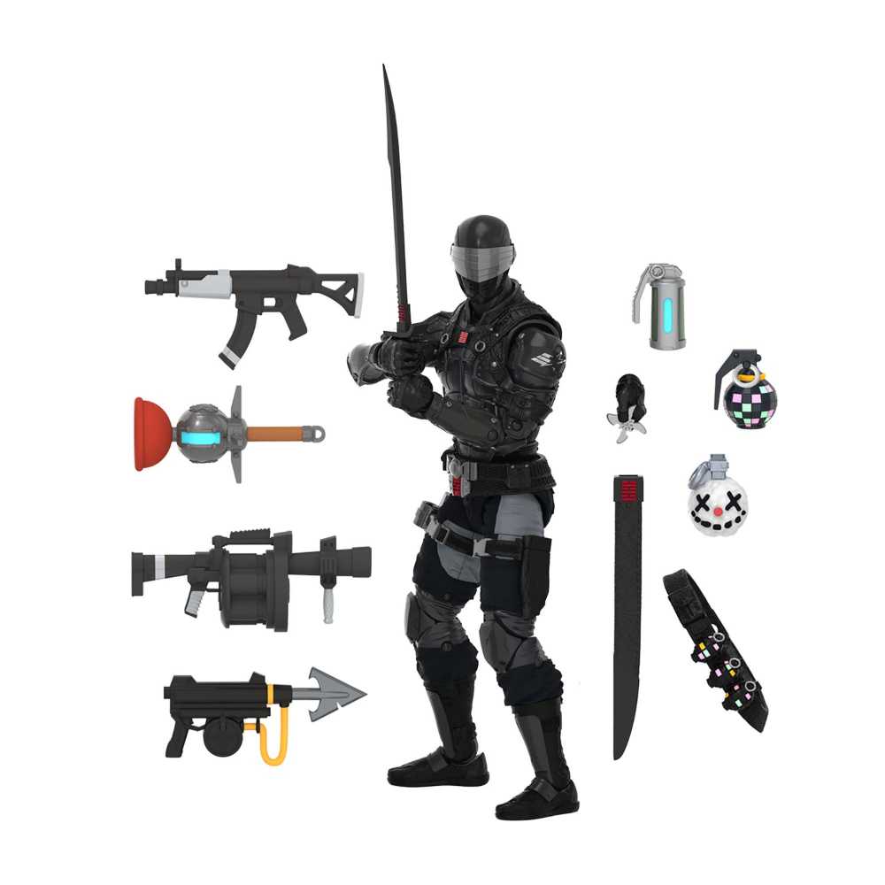 Snake Eyes (Zero Point Edition) - Hasbro / Epic Games (G.I Joe X Fortnite) action figure collectible [Barcode 5010993969739] - Main Image 2