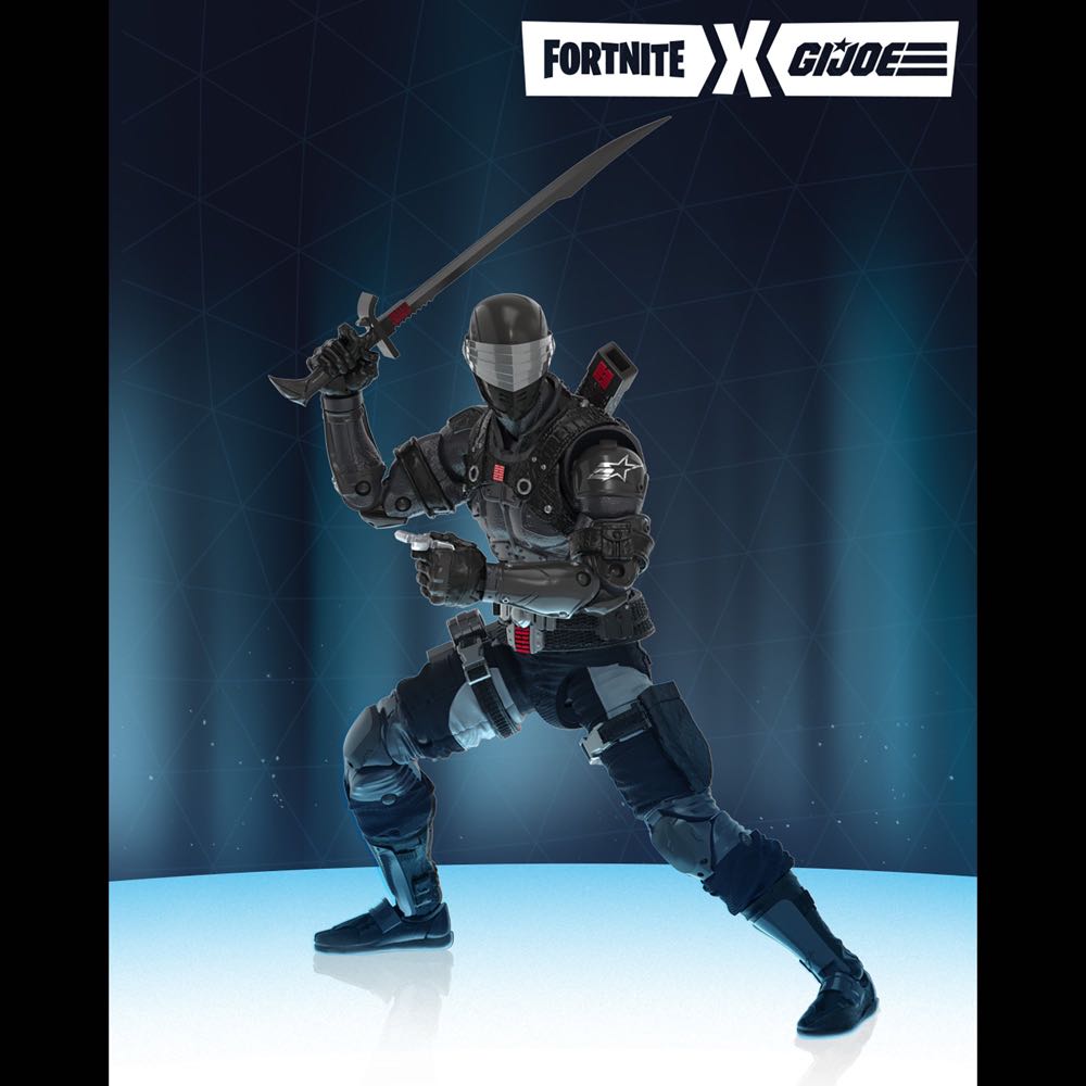 Snake Eyes (Zero Point Edition) - Hasbro / Epic Games (G.I Joe X Fortnite) action figure collectible [Barcode 5010993969739] - Main Image 4