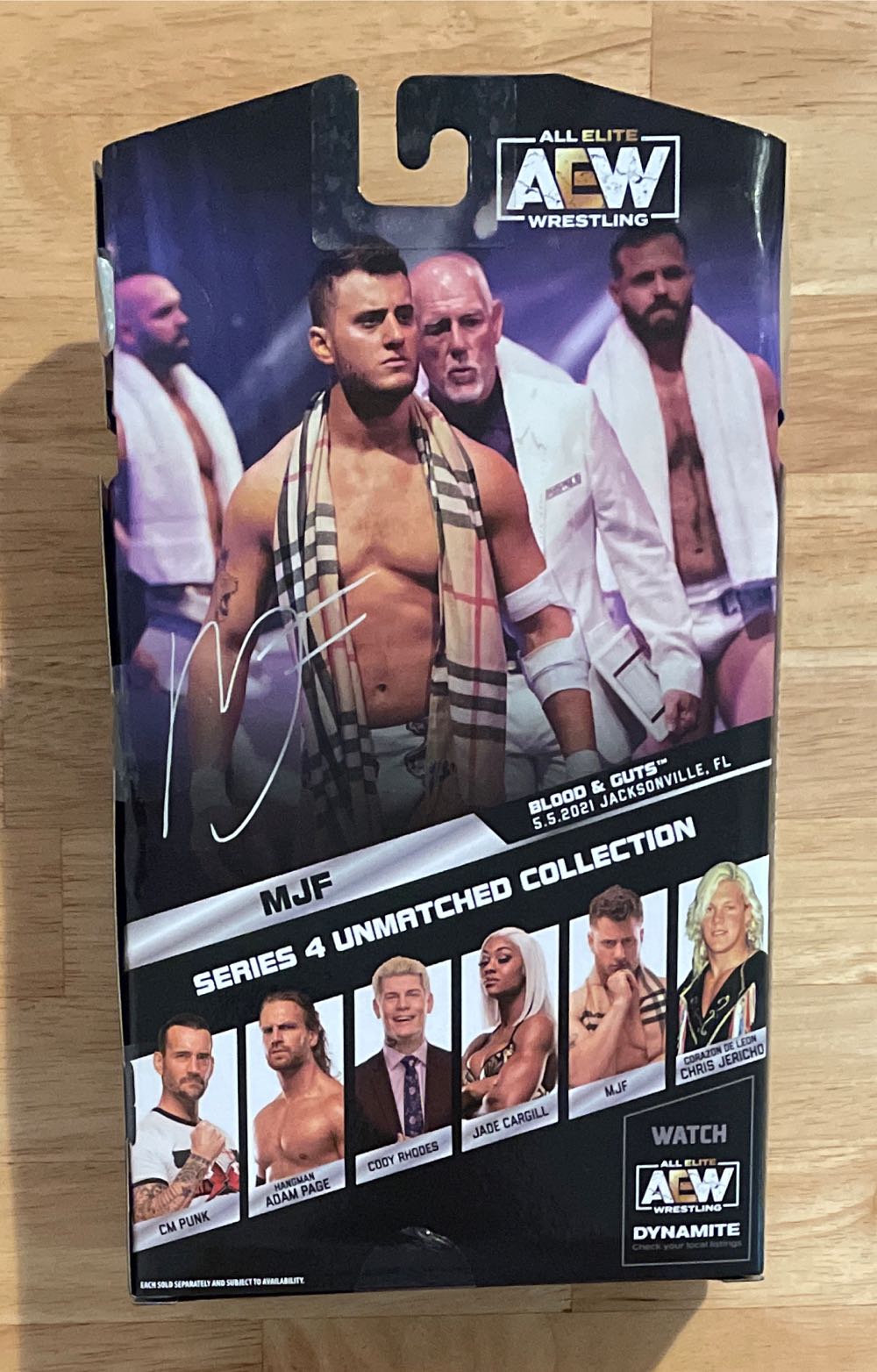 MJF - Jazwares (AEW) action figure collectible [Barcode 191726431312] - Main Image 2
