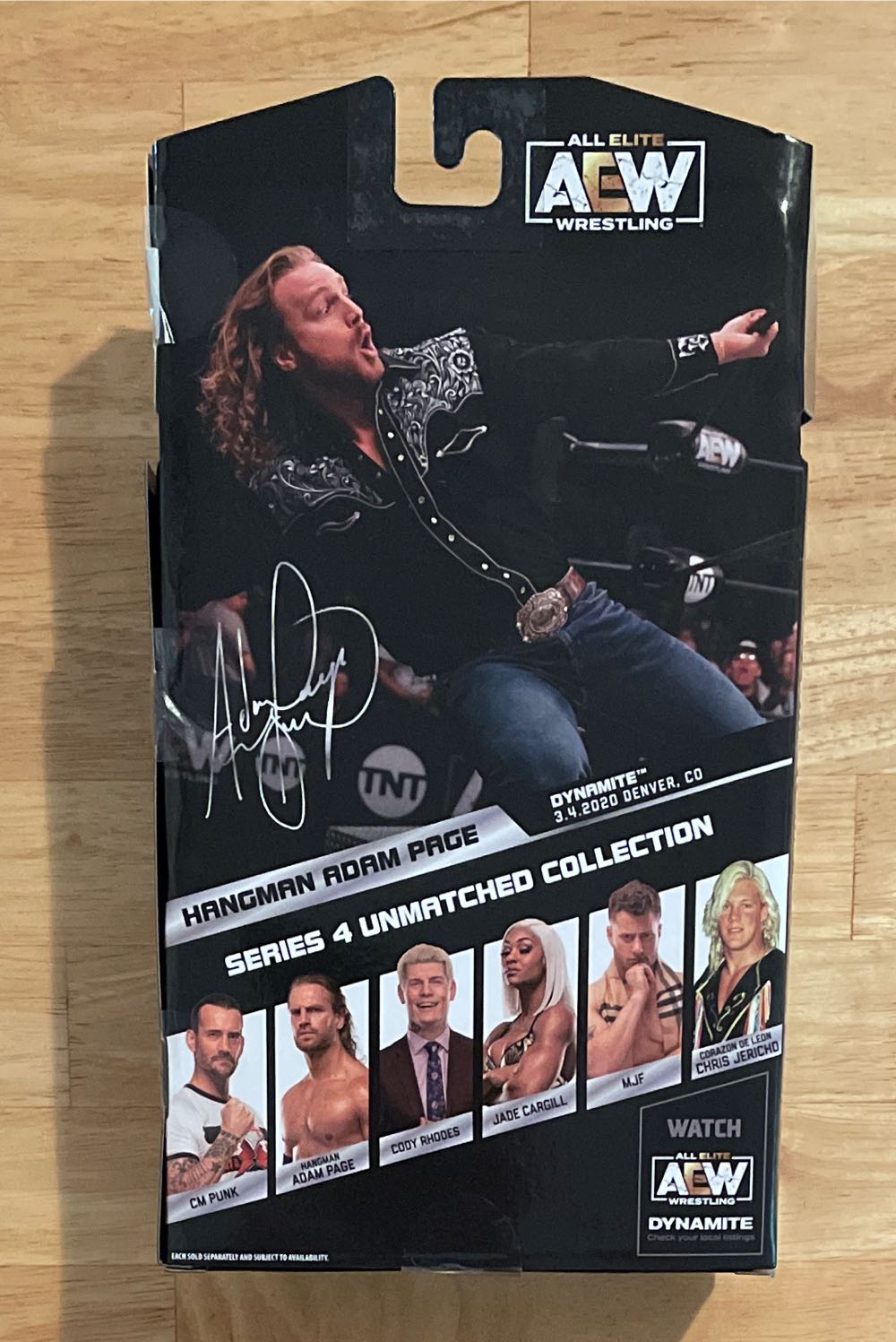 “Hangman” Adam Page - Jazwares (Unmatched) action figure collectible [Barcode 191726431282] - Main Image 2