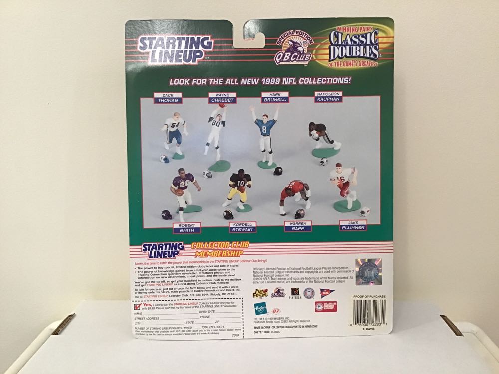 Terrell Davis / Terrell Davis - Kenner (Classic Doubles) action figure collectible - Main Image 2