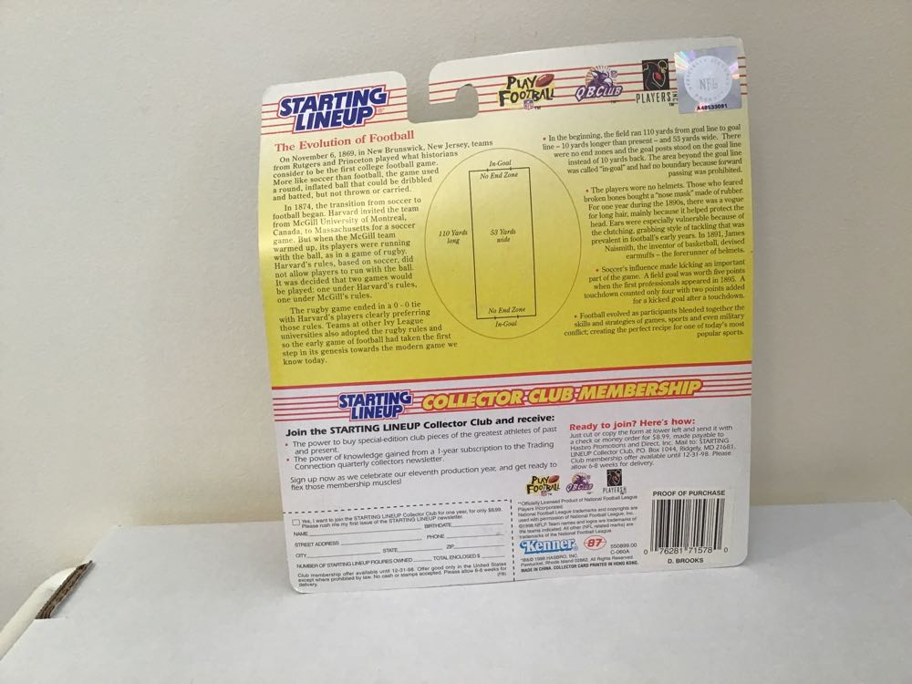 Derrick Brooks - Kenner action figure collectible - Main Image 2