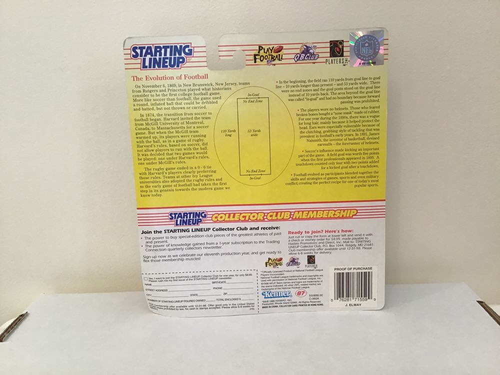 John Elway - Kenner action figure collectible - Main Image 2