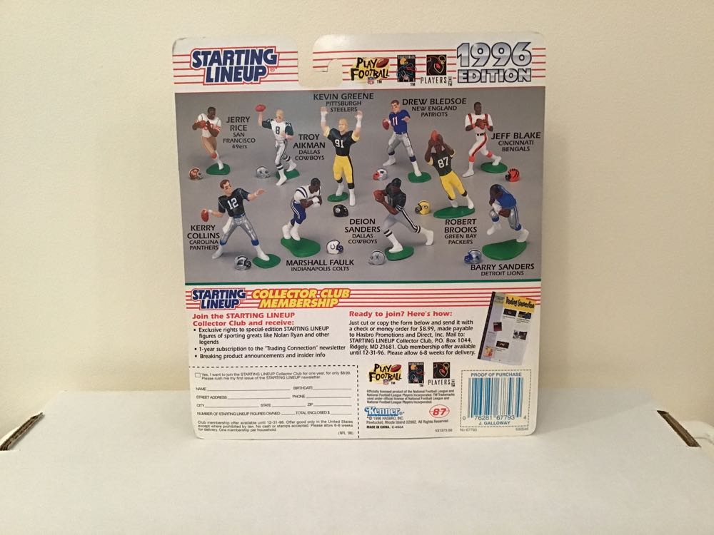 Joey Galloway - Kenner action figure collectible - Main Image 2